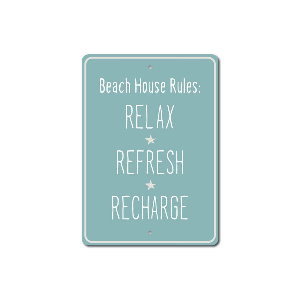 Beach Relax Sign