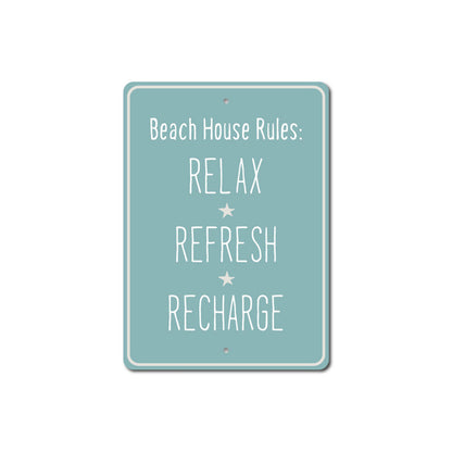 Beach Relax Sign