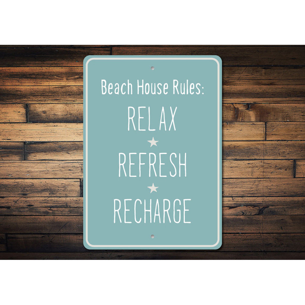 Beach Relax Sign