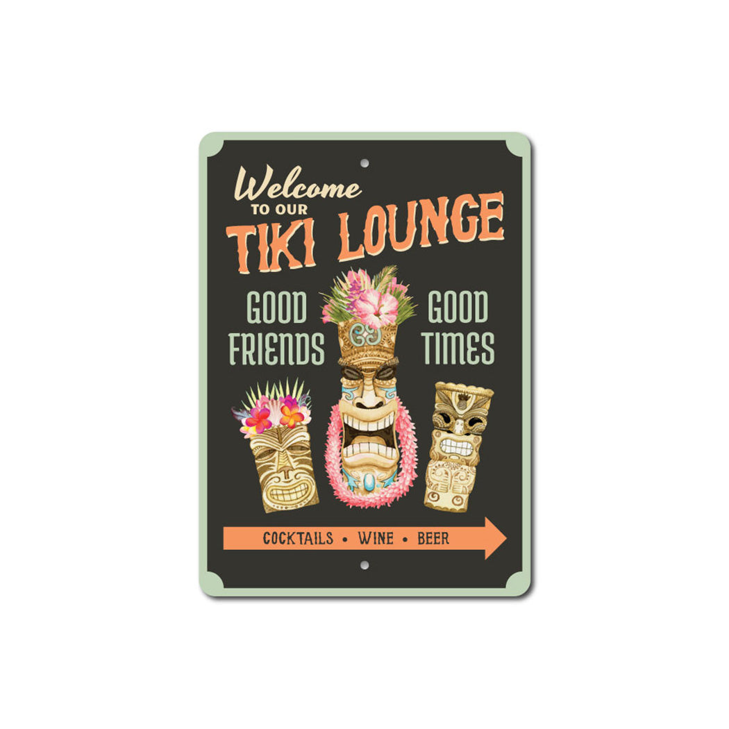 Tiki Lounge Sign