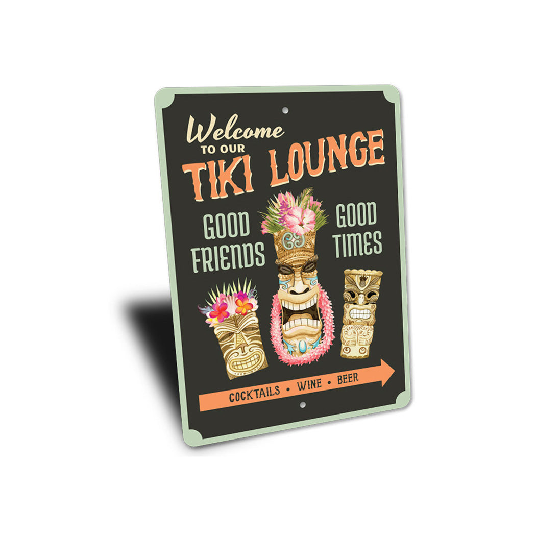 Tiki Lounge Sign