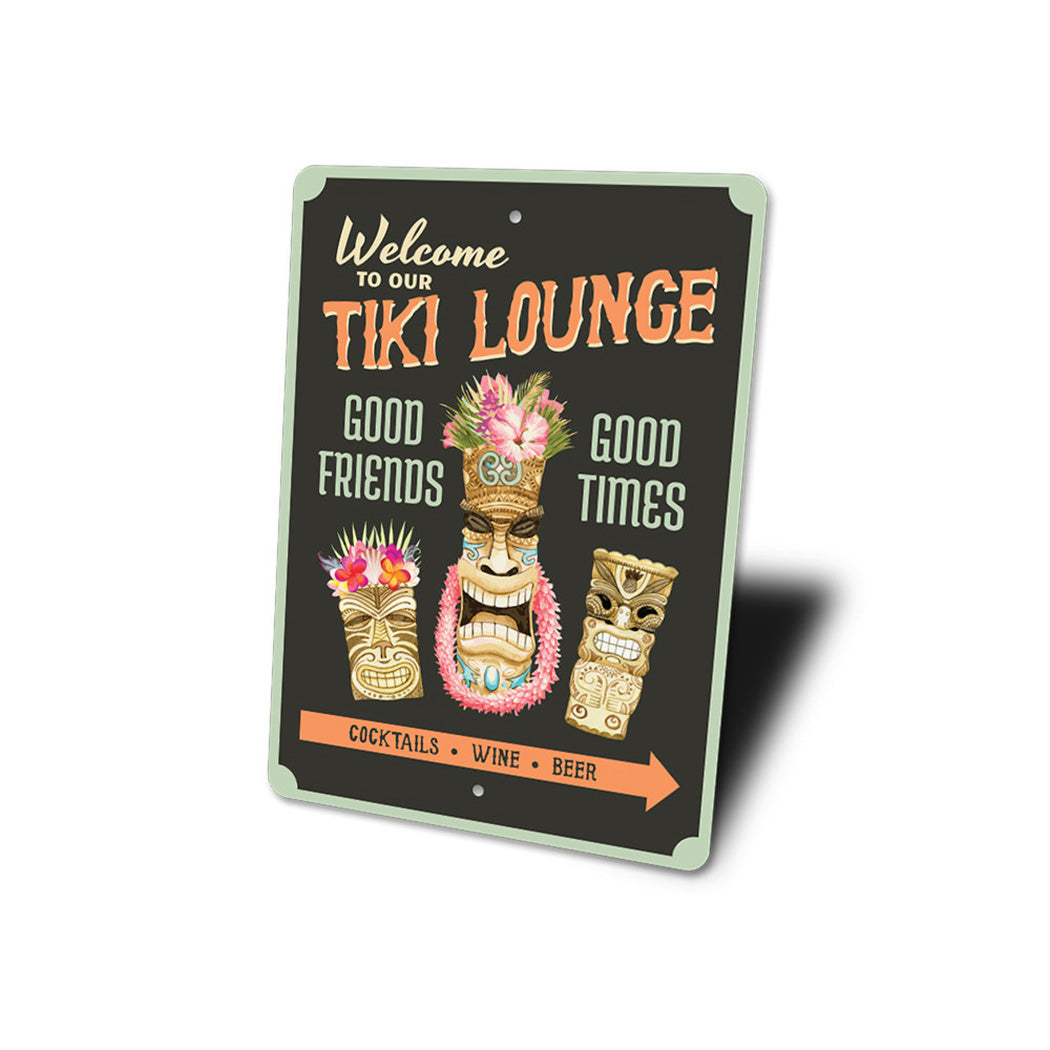 Tiki Lounge Sign