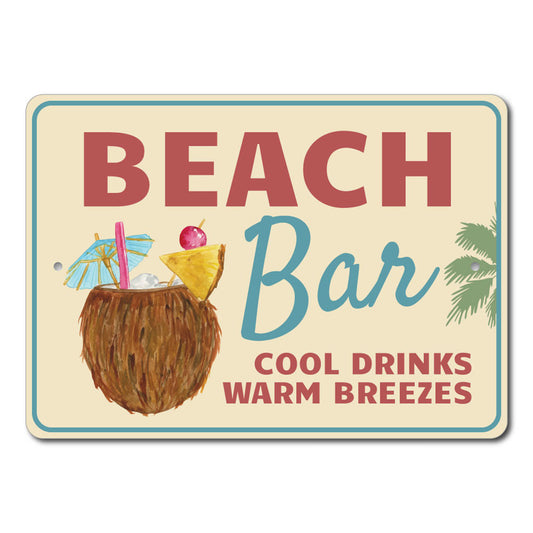 Beach Cocktail Sign