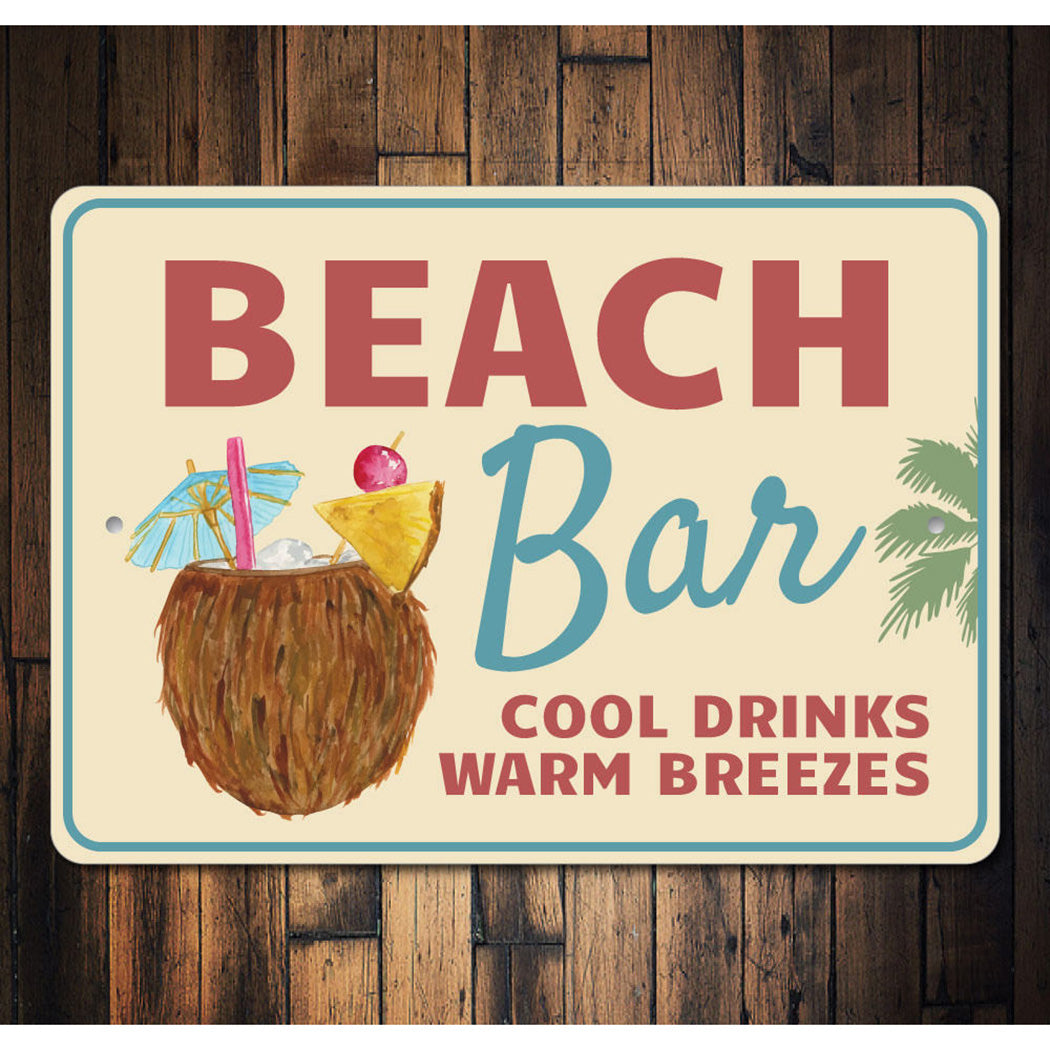 Beach Cocktail Sign