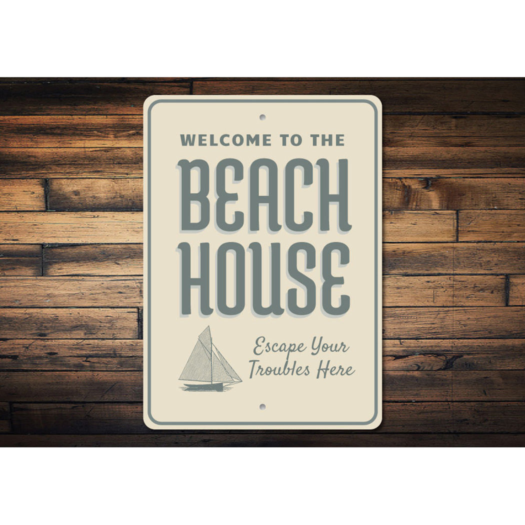 Seaside Beach House Sign