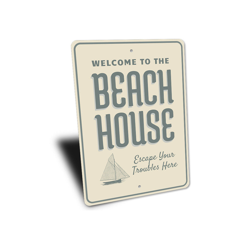 Seaside Beach House Sign