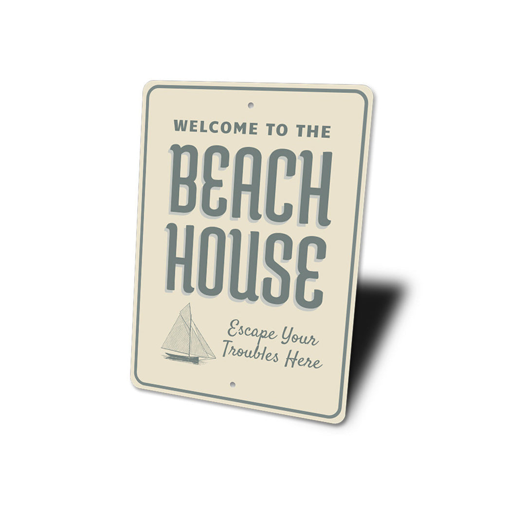 Seaside Beach House Sign