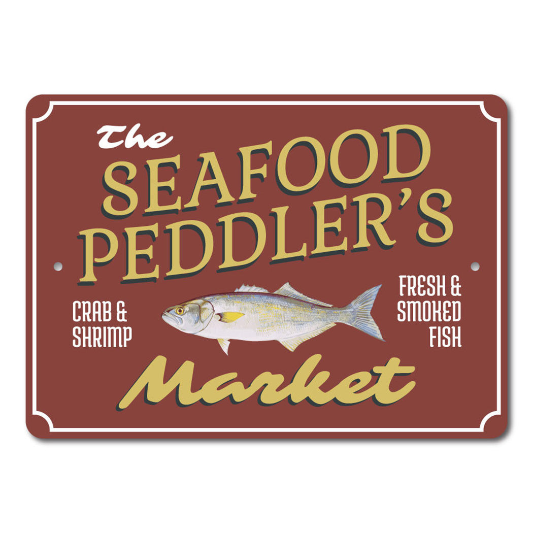Seafood Market Name Sign