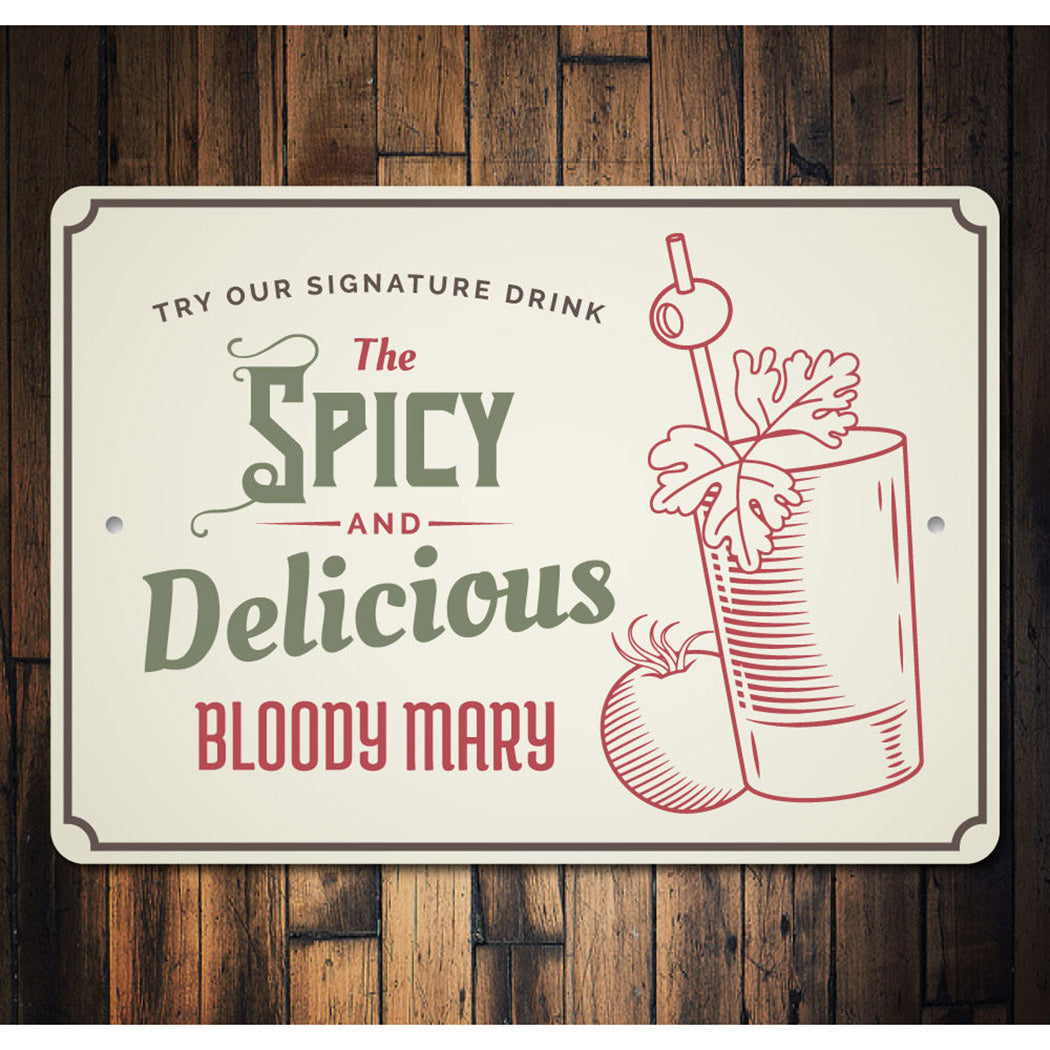 Bloody Mary Sign