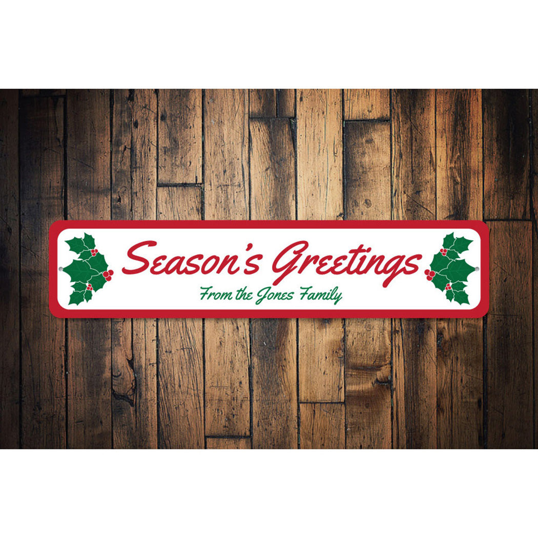 Holiday Greeting Sign