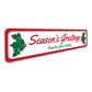 Holiday Greeting Sign