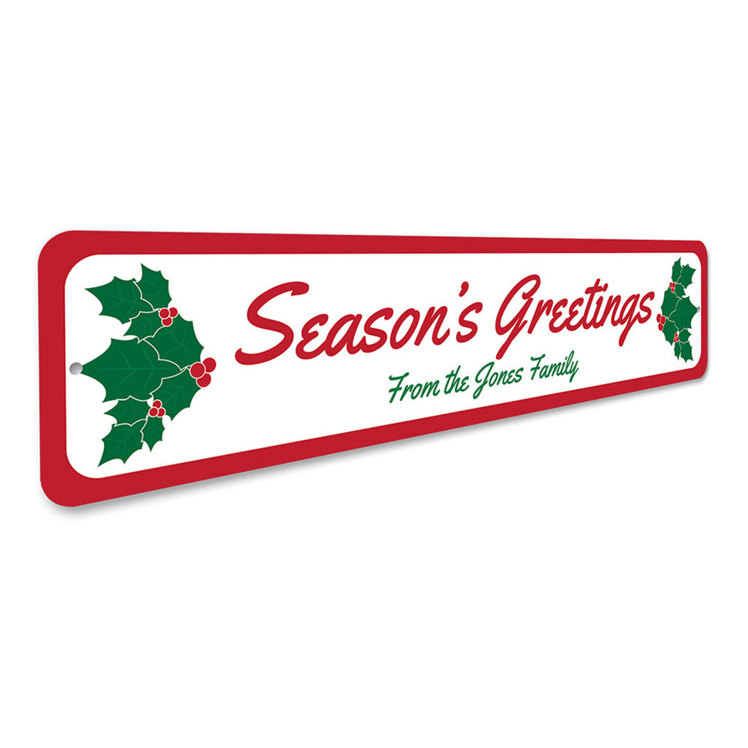 Holiday Greeting Sign