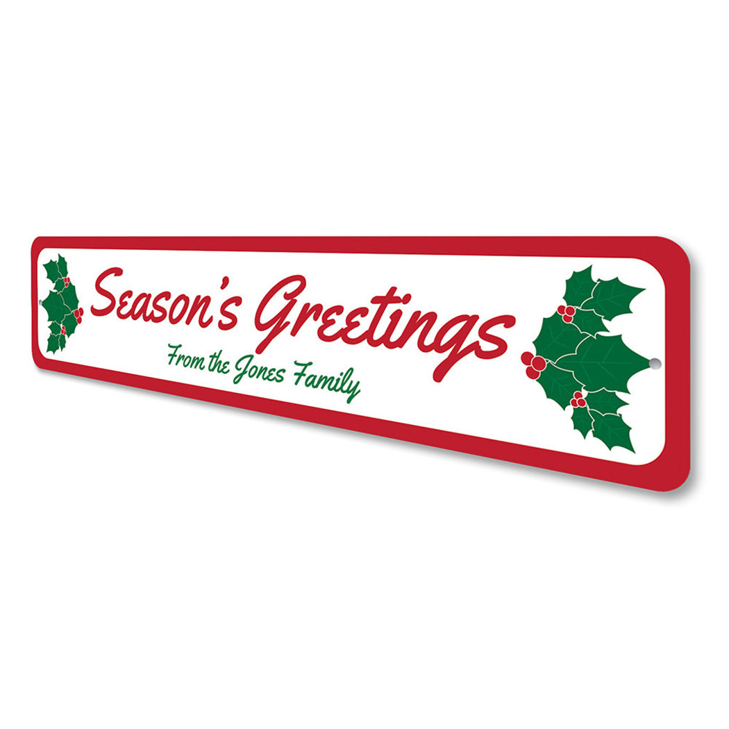 Holiday Greeting Sign