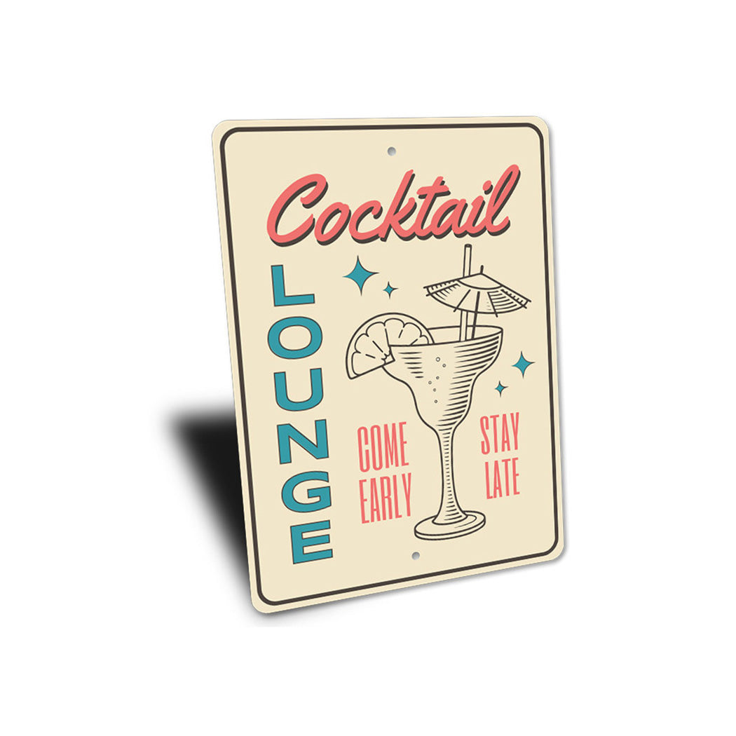 Retro Cocktail Bar Sign