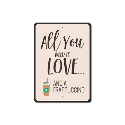 Frappuccino Sign