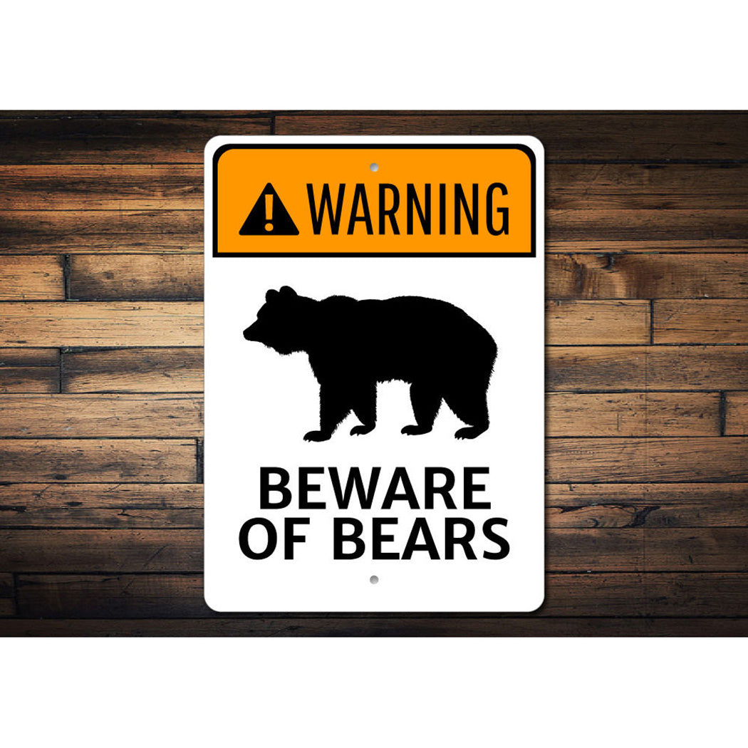 Bear Warning Sign