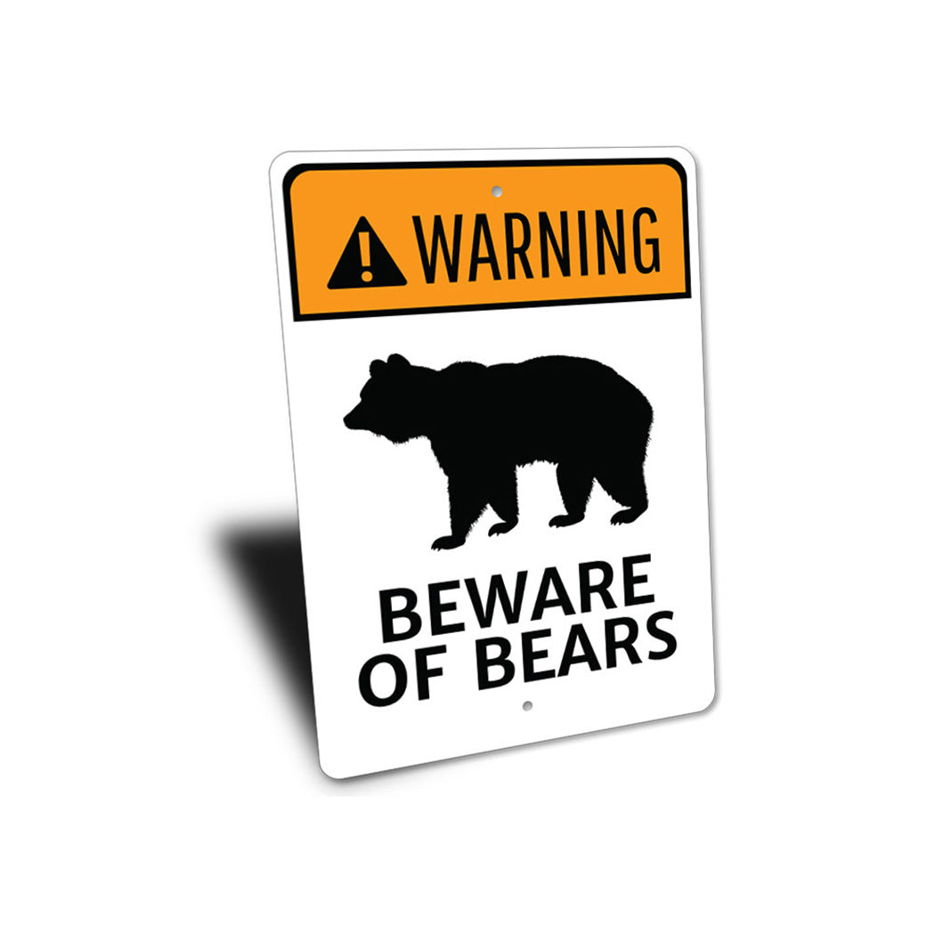 Bear Warning Sign