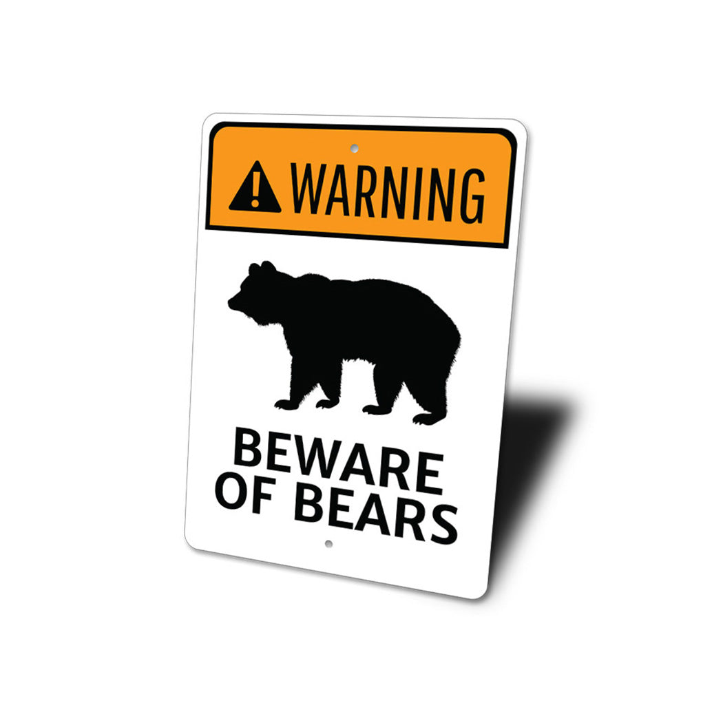 Bear Warning Sign