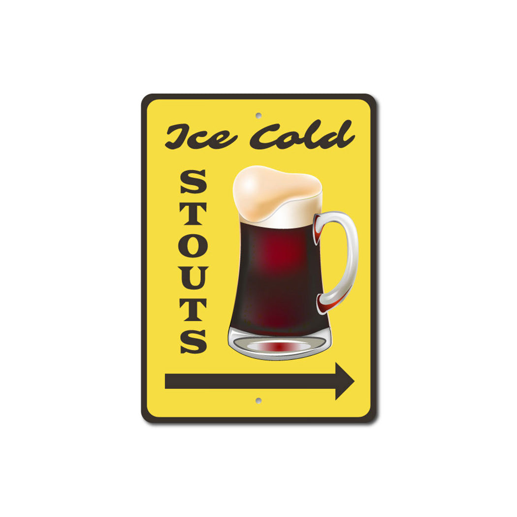 Stouts Metal Sign