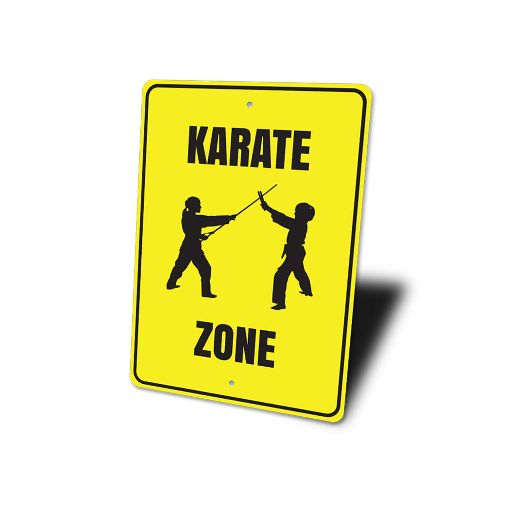 Karate Zone Sign