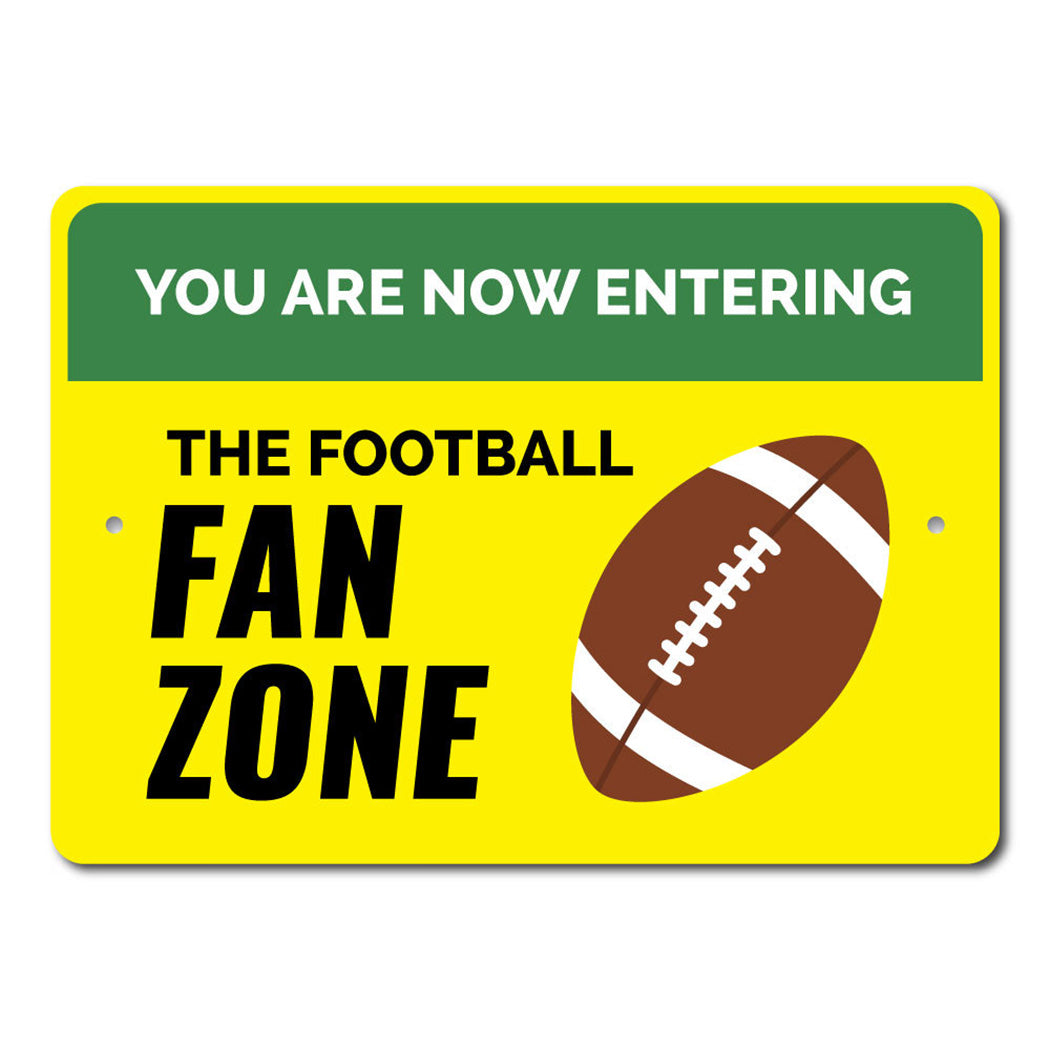 The Football Fan Zone Sign