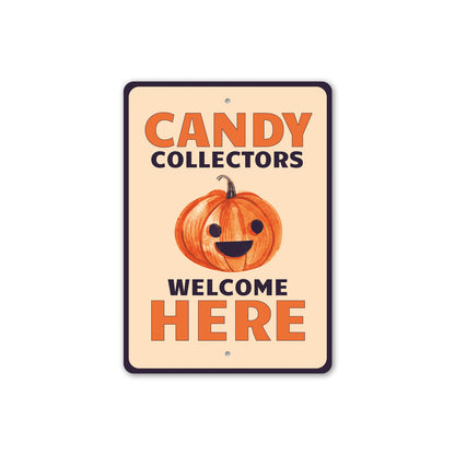 Candy Collectors Metal Sign