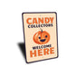 Candy Collectors Metal Sign