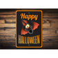Happy Halloween Bat Sign