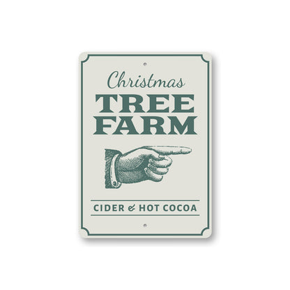 Christmas Tree Farm Directional Sign