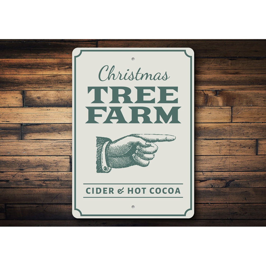 Christmas Tree Farm Directional Sign