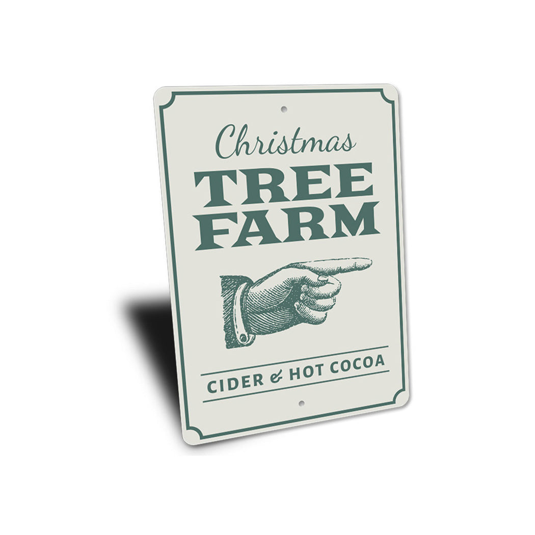 Christmas Tree Farm Directional Sign