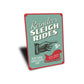 Reindeer Sleigh Rides Sign