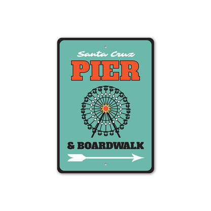 Pier and Boardwalk Sign