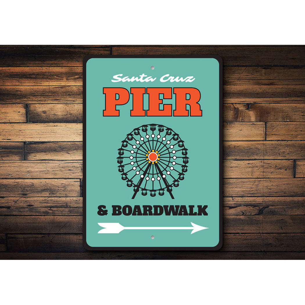 Pier and Boardwalk Sign