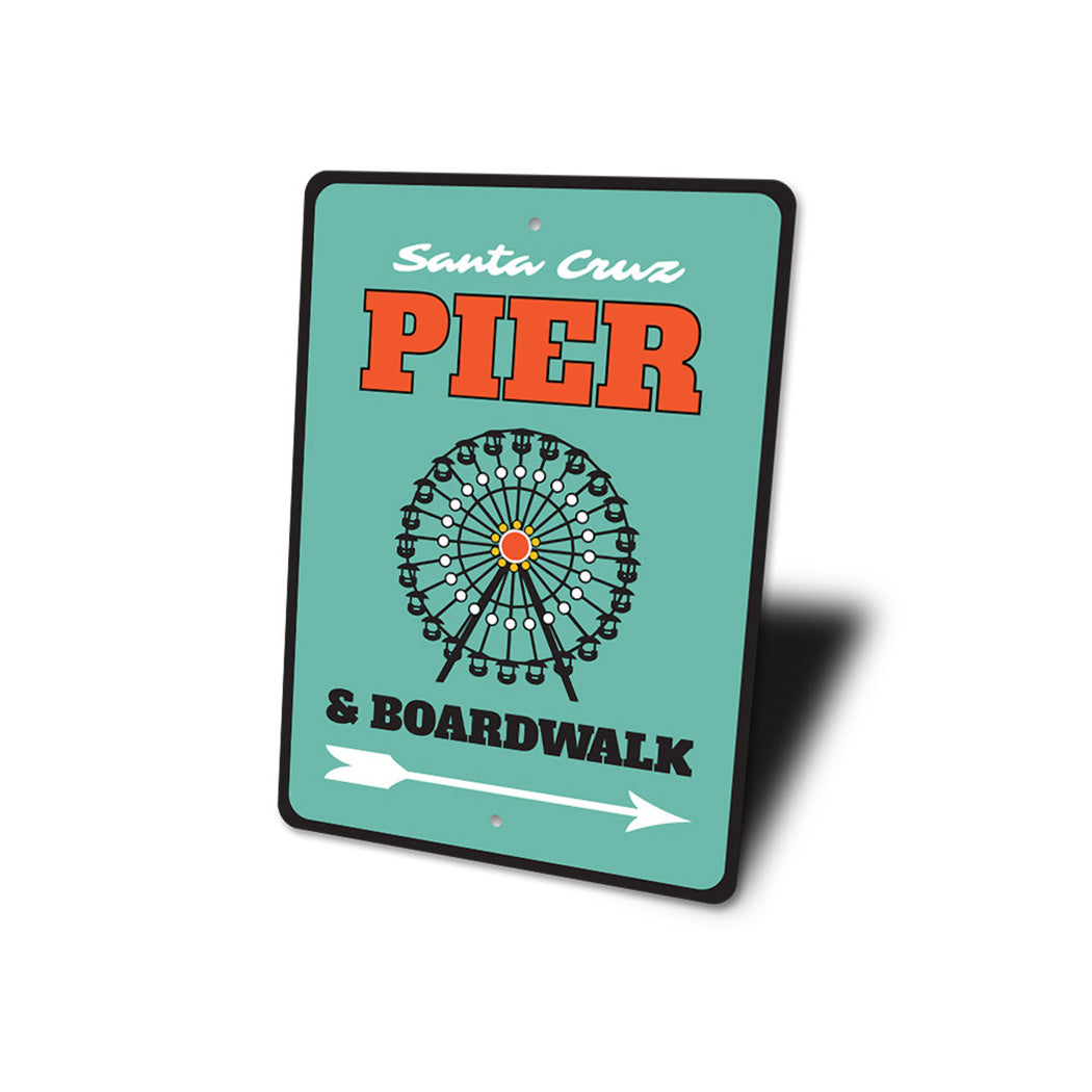 Pier and Boardwalk Sign