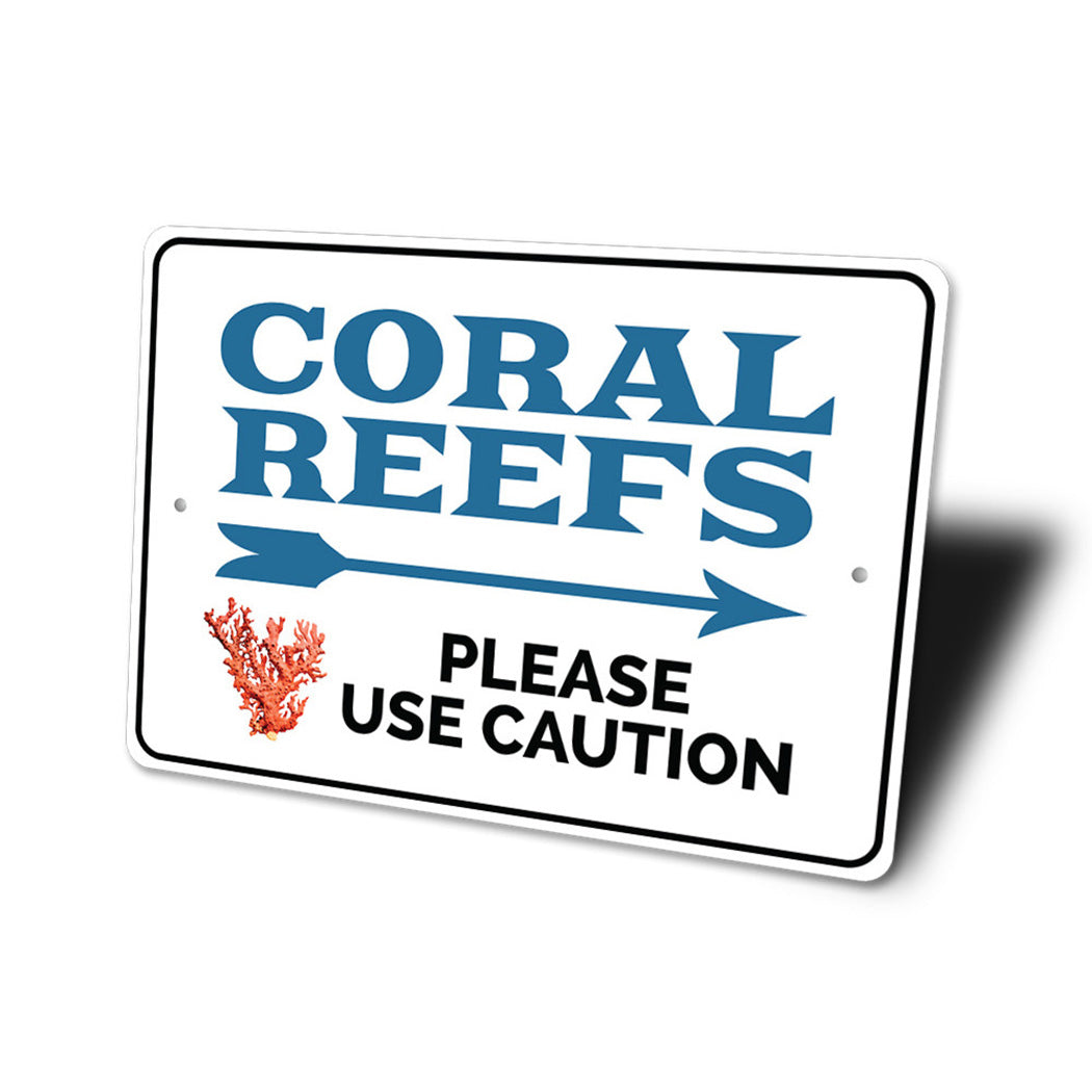 Coral Reefs Sign