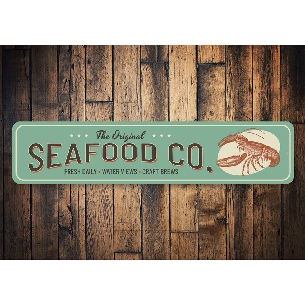 Seafood Company Sign