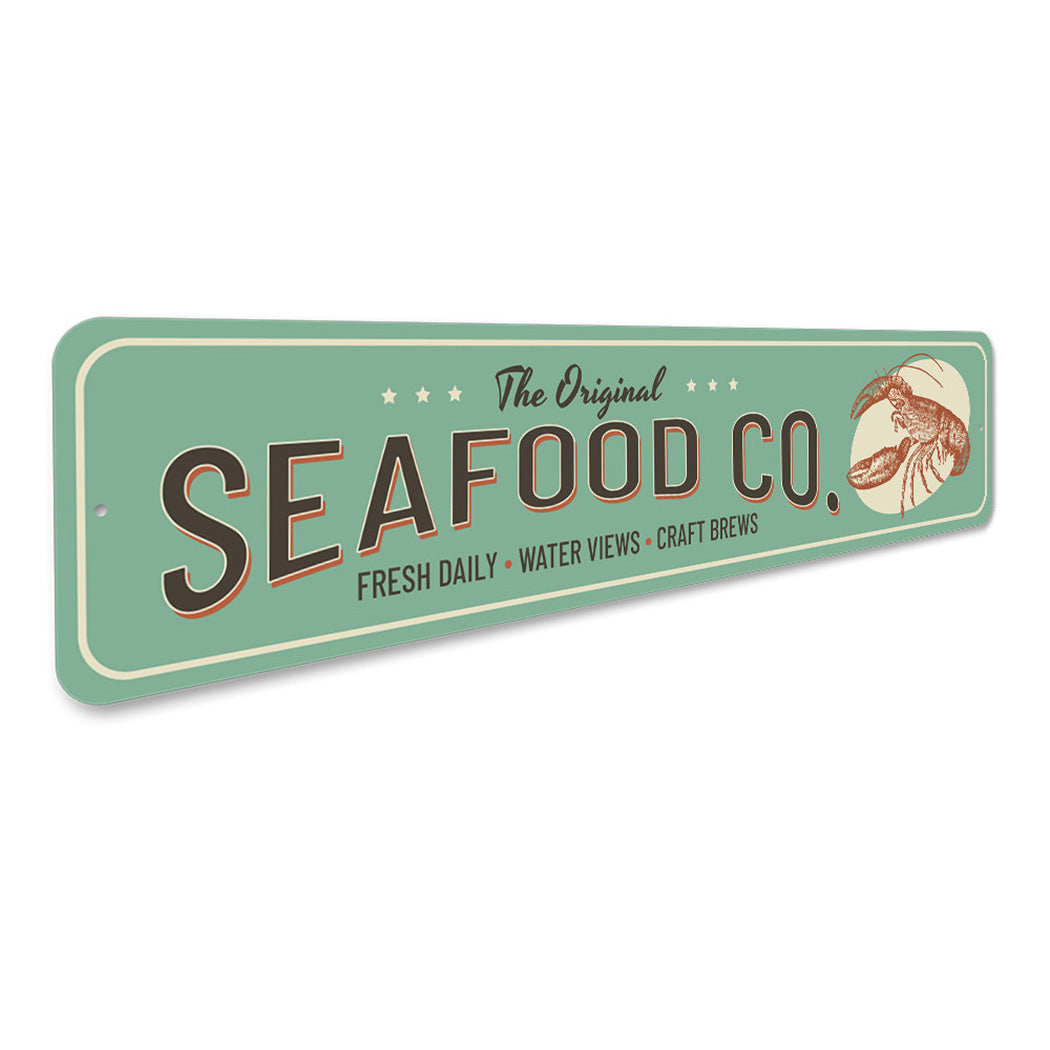 Seafood Company Sign