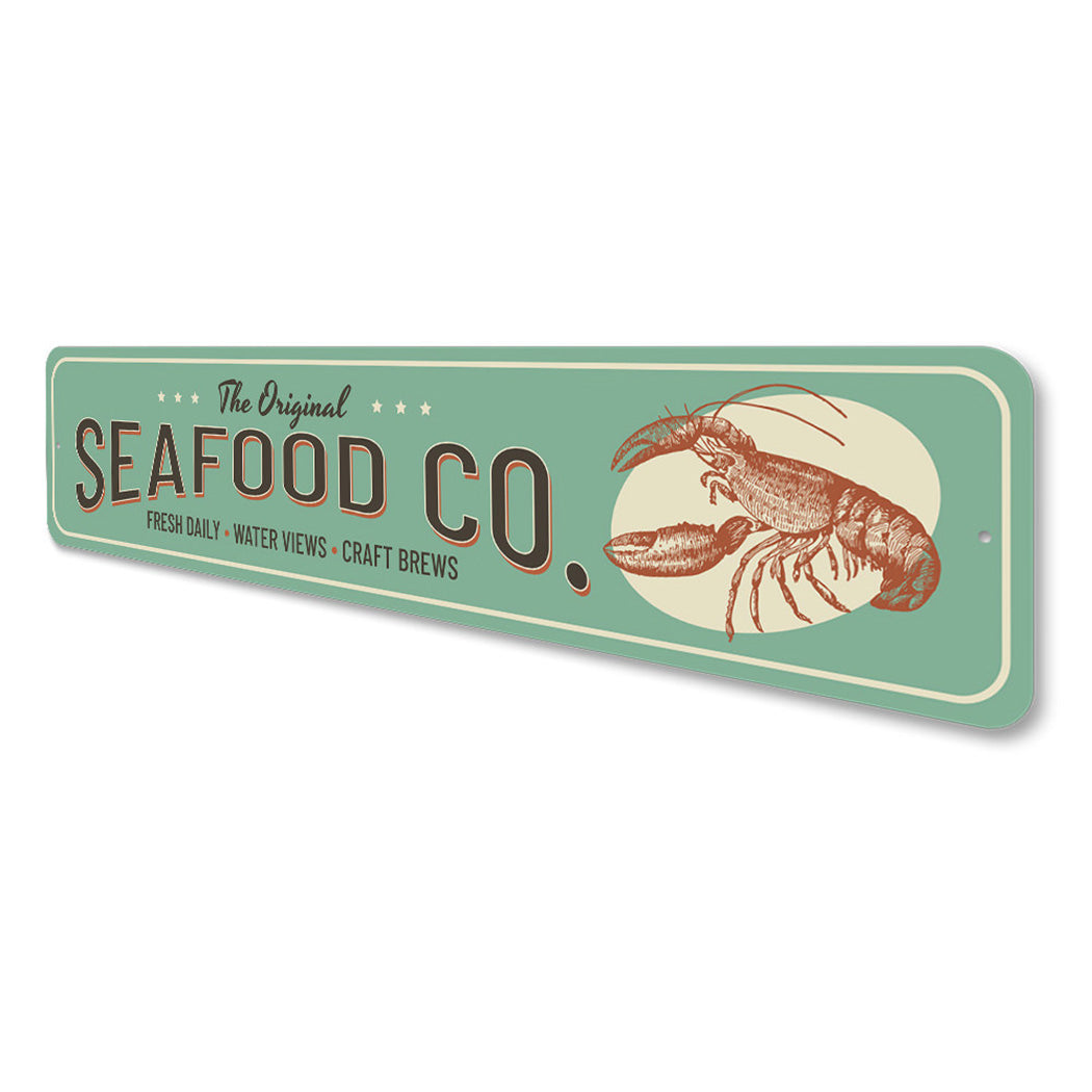 Seafood Company Sign