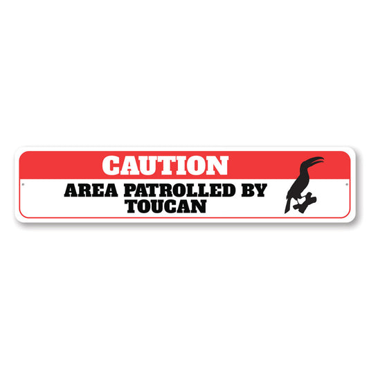 Toucan Caution Sign
