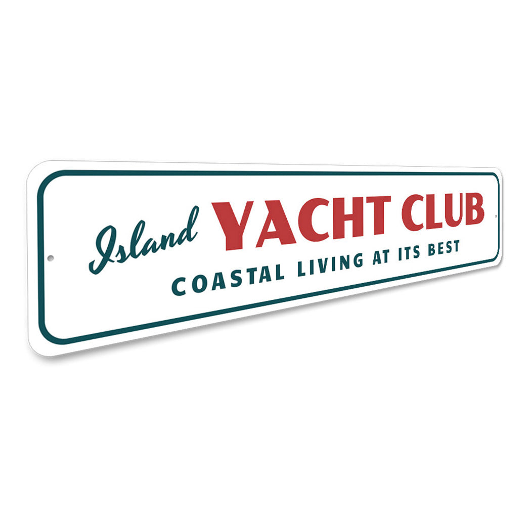 Island Yacht Club Sign