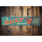 Reef Bar and Grill Sign