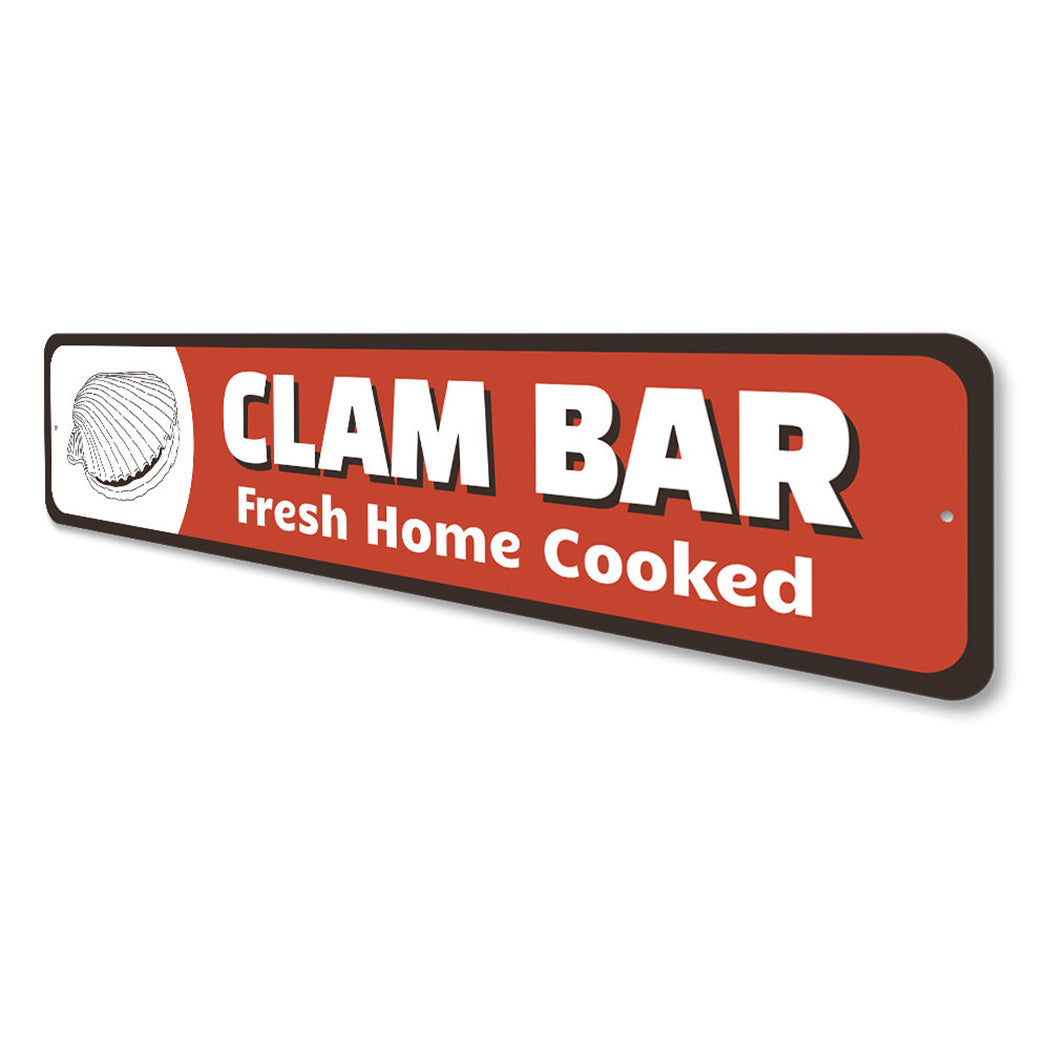 Clam Bar Sign