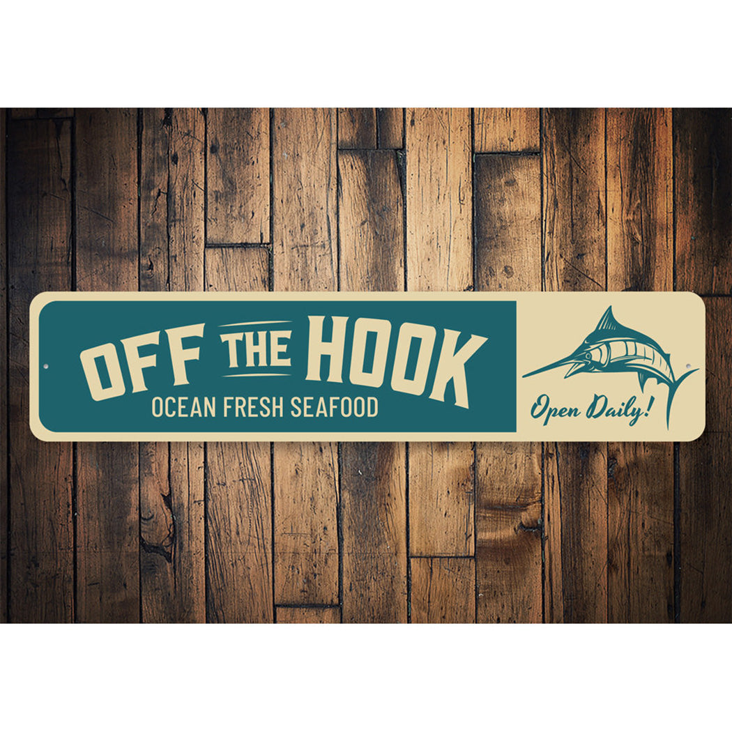 Off the Hook Sign