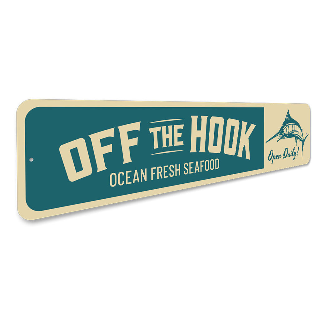 Off the Hook Sign