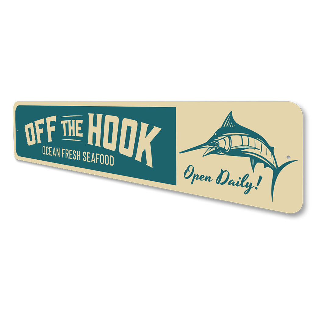 Off the Hook Sign