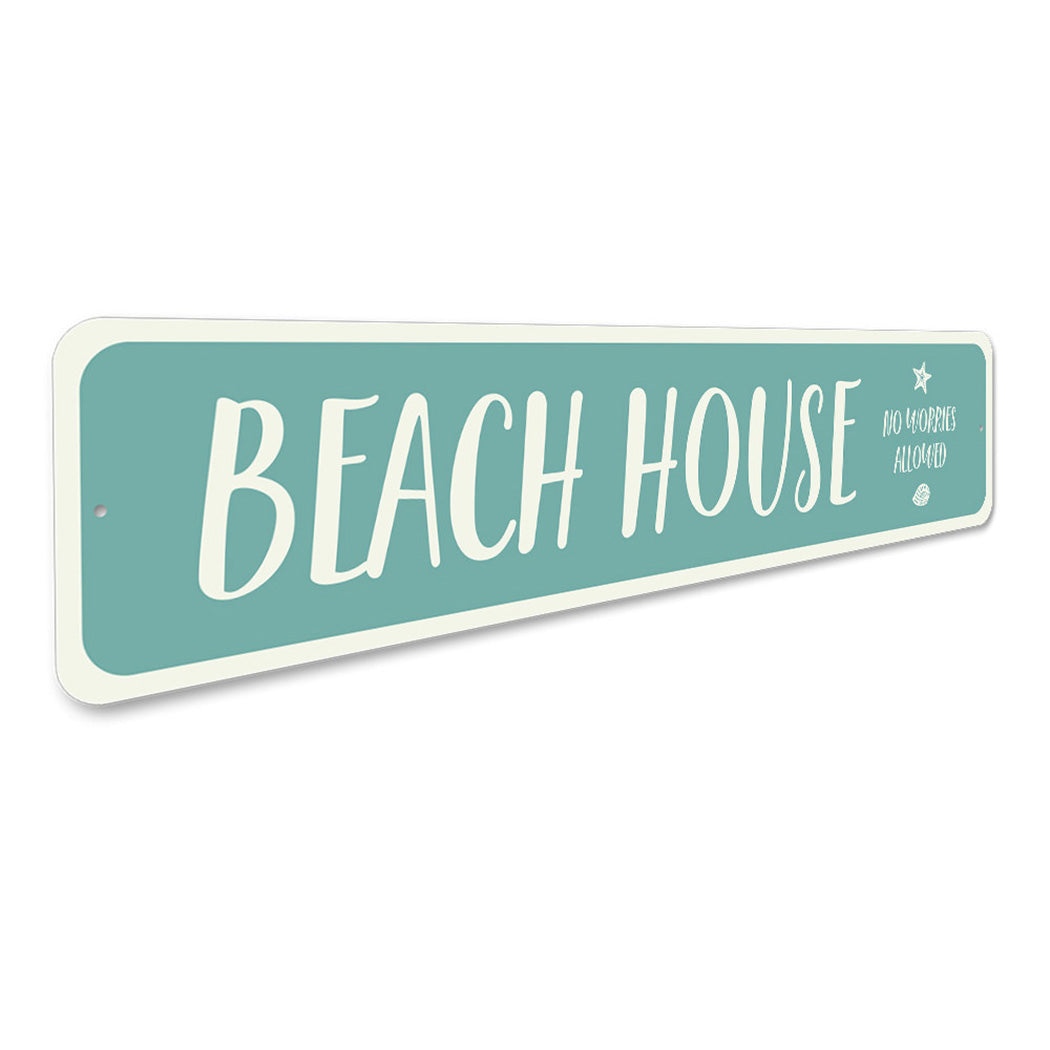 Coastal Beach House Sign