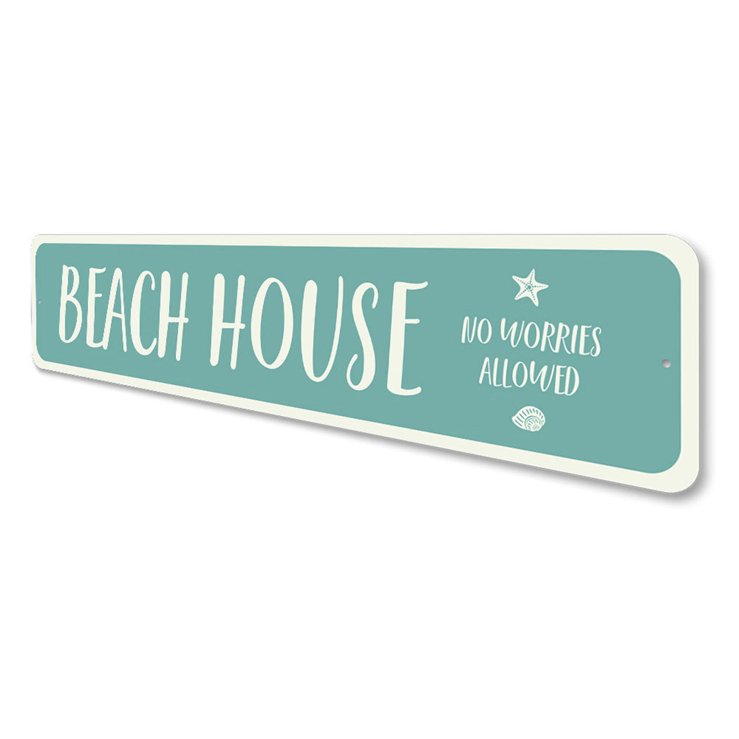 Coastal Beach House Sign