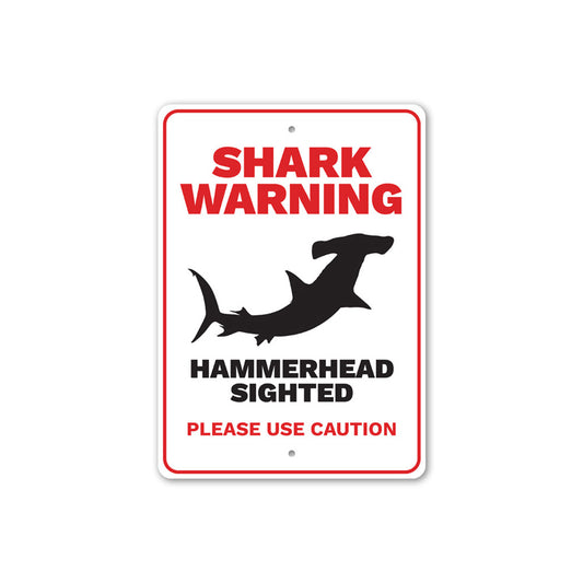 Hammerhead Shark Sign