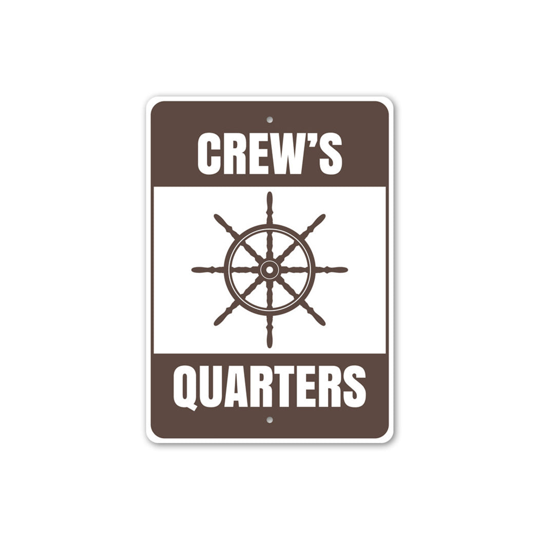 Crews Quarters Sign